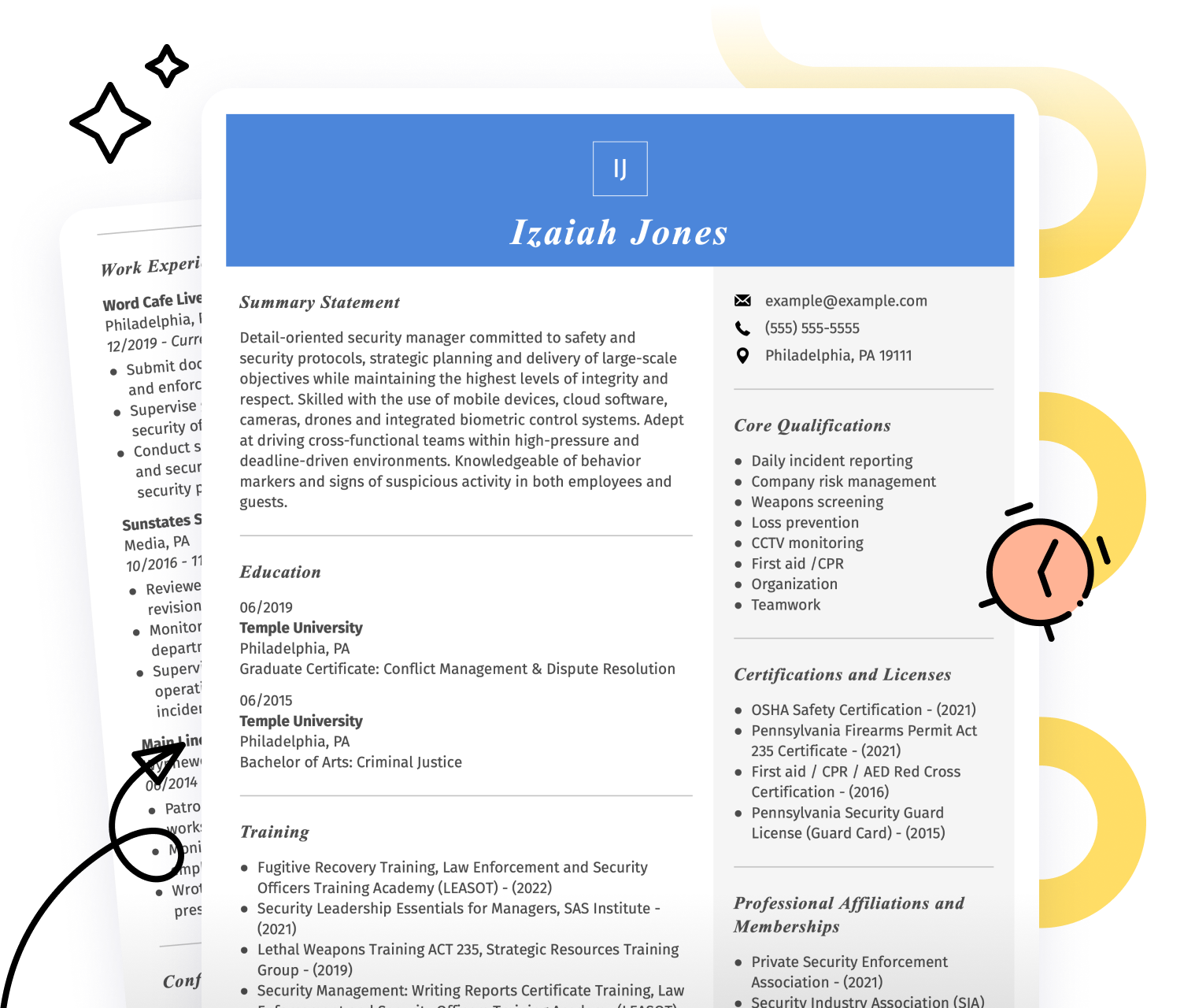 Customize Cv Graphic