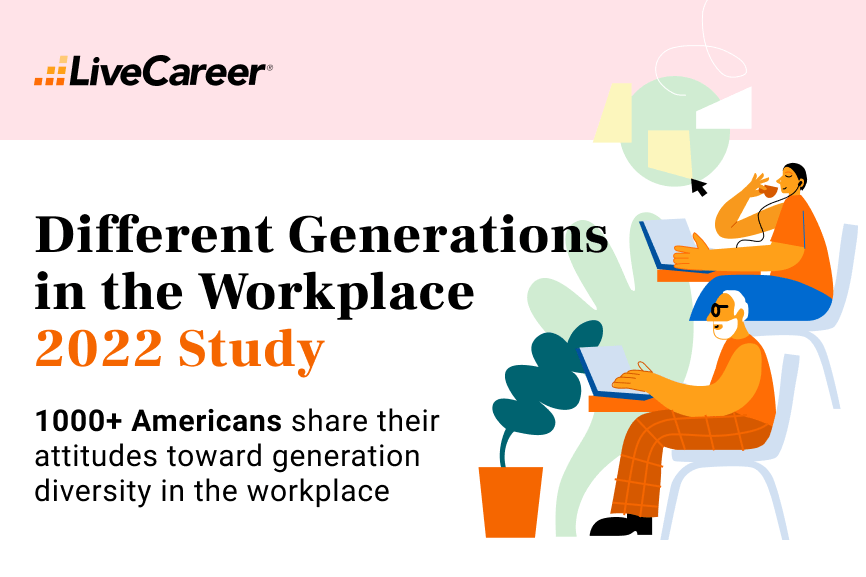 Infographic on generational diversity in the workplace.