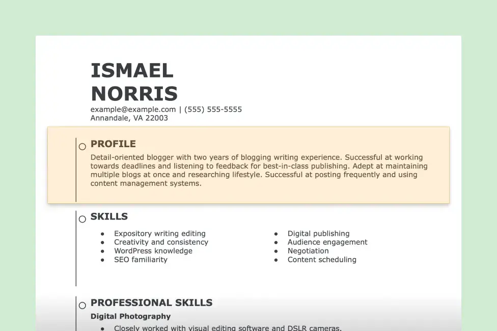 20 Resume Profile Examples That Land Job Interviews