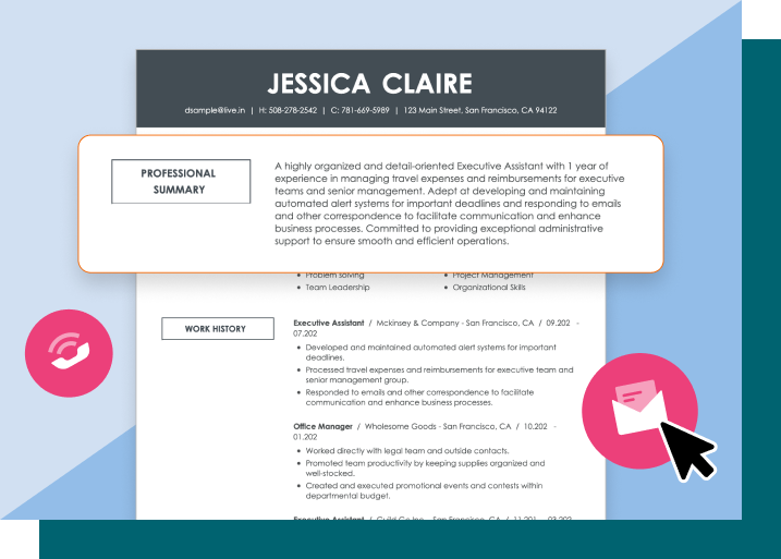 Executive Assistant Resume Objective Examples