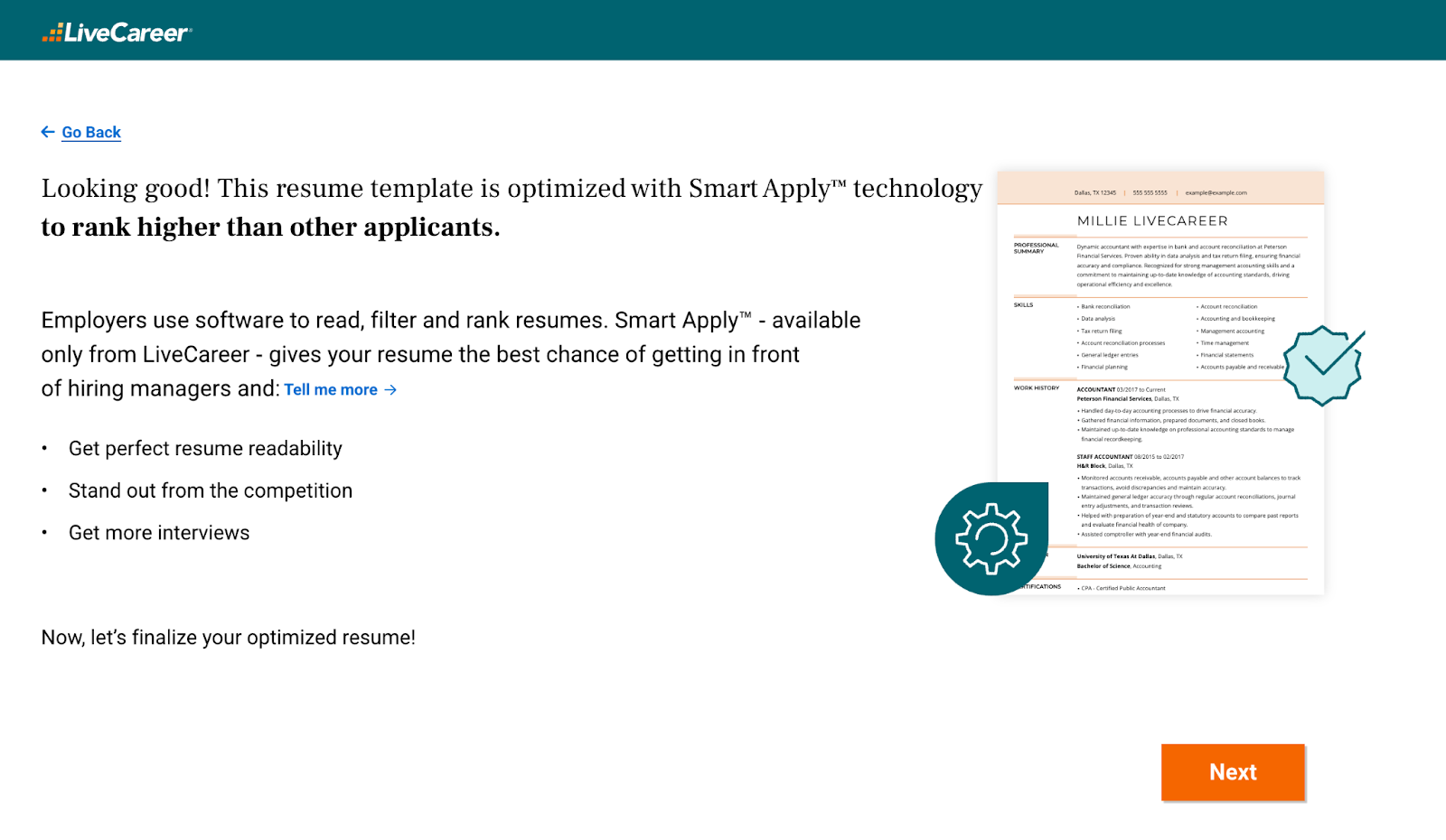 Livecareer Smart Apply