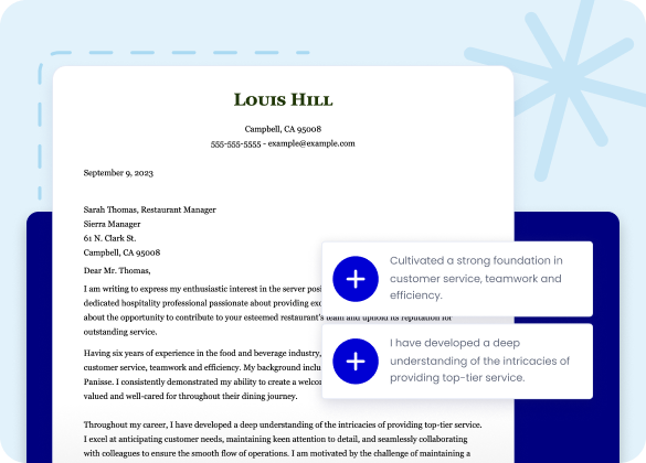 Provides Suggested Text