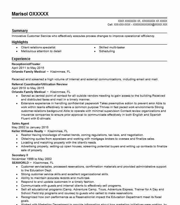 Dishwasher Floater Resume Example