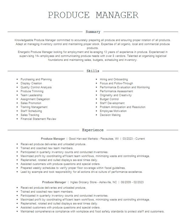 produce-manager-resume-example