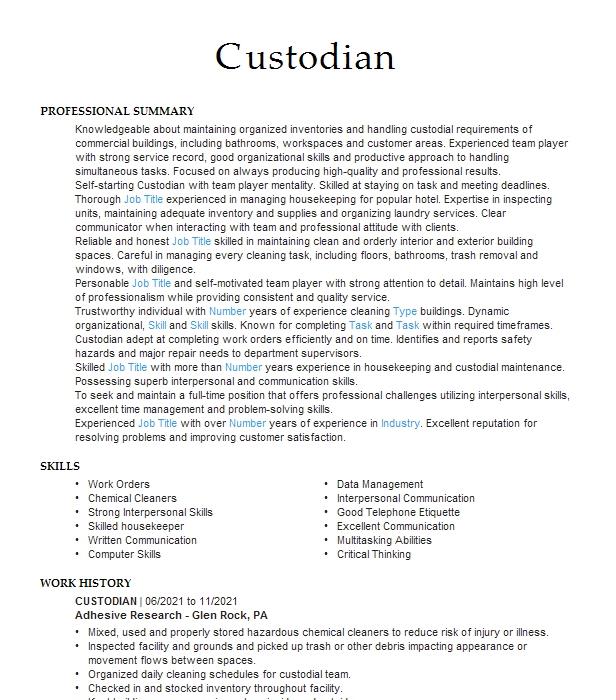 Custodian Resume Example   098f6f26 5633 4ca6 Afdb D9caa58eb800 