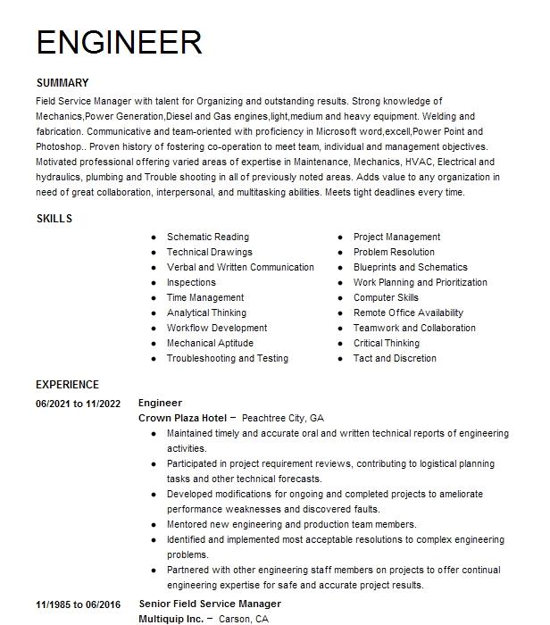 Senior System Center Configuration Manager (sccm) Engineer Resume Example