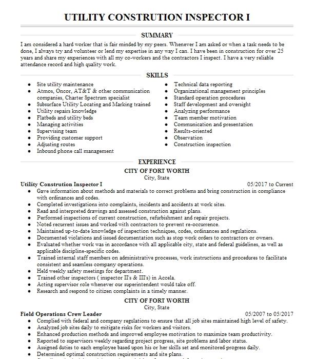 Ffa Ag Constrution Resume Example