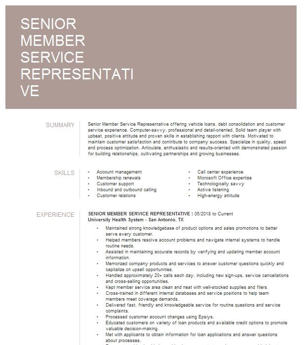 senior-member-service-representative-resume-example