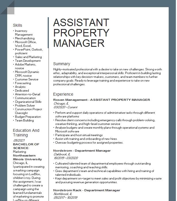 assistant-property-manager-resume-example