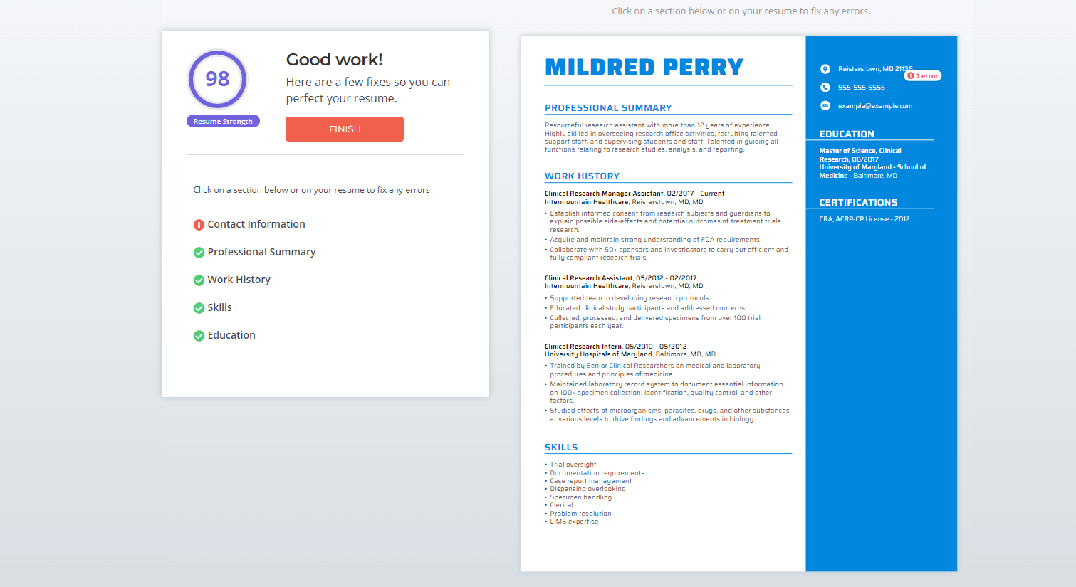 resume-check-free-resume-review-livecareer